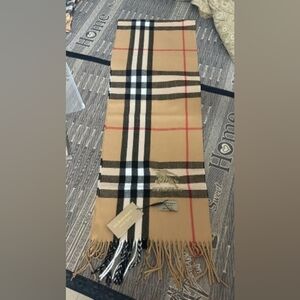 Unisex tan scarf